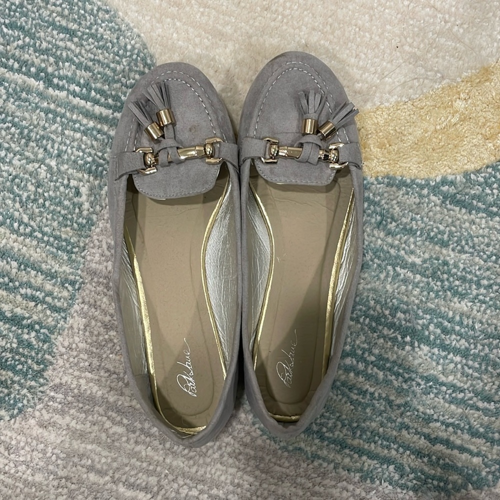Gray Ballet shoes